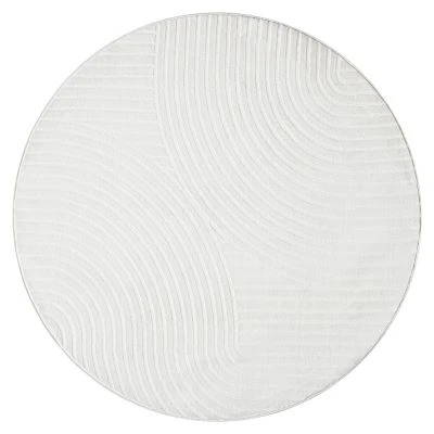 Rund Bella Spin Offwhite