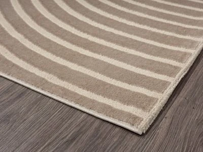 Kvadratisk Bella Zen Mørk Beige