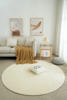 Rund Comfy Beige
