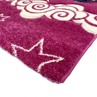 Moderne Teppe Diamond Unicorn Rosa