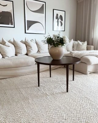 Ullteppe Edessa Offwhite