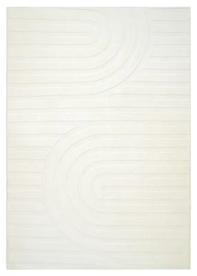 Vaskbar myk Ryateppe Fuzzy Lumo Offwhite