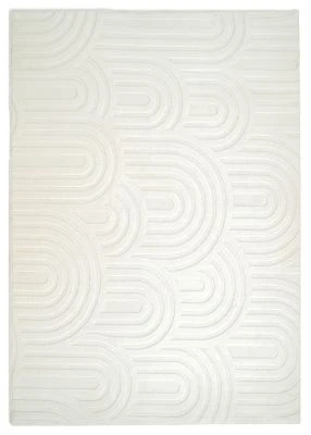 Vaskbar myk Ryateppe Fuzzy Soma Offwhite
