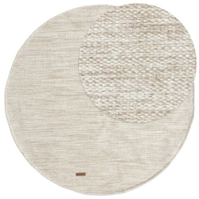 Rund Lunda Beige