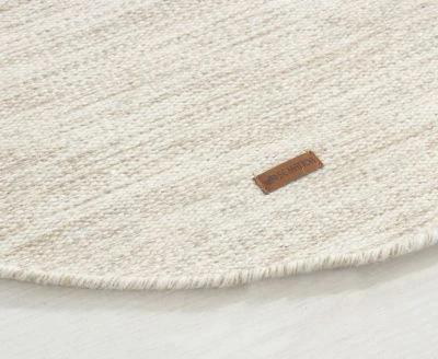 Rund Lunda Beige
