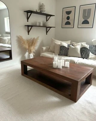 Ullteppe Lunda Offwhite