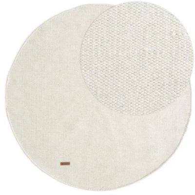 Rund Lunda Offwhite