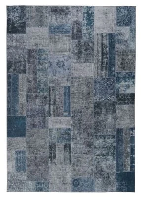 Patchwork Teppe Mario Sullo Grå