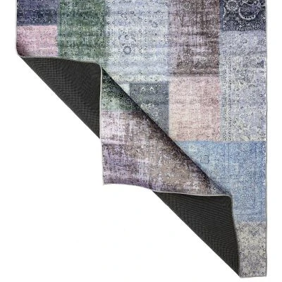 Patchwork Teppe Reims Pastell