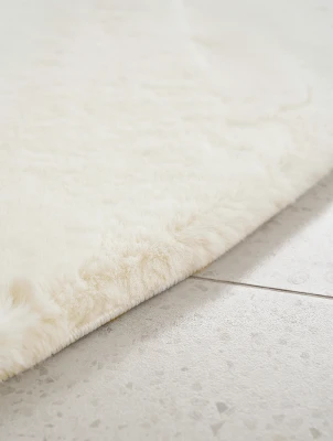 Rund Rabbit Eco Offwhite