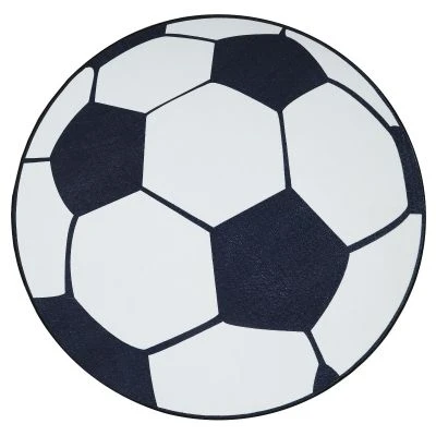 Rund Zappy Football Hvit/Svart