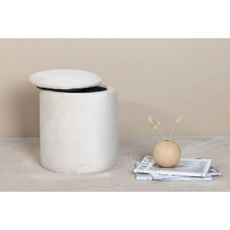 Puff Nymberhush Hvit