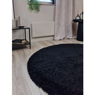 Komon Svart Rund