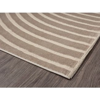 Kvadratisk Bella Zen Mørk Beige