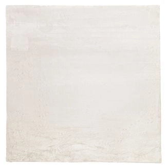 Kvadratisk Cat Offwhite Vaskbart Pels-teppe