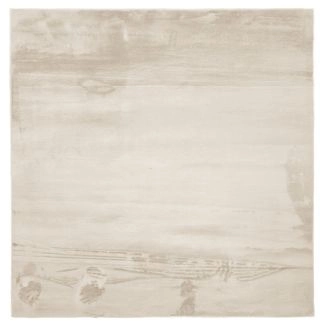 Kvadratisk Cat Beige Vaskbart Pels-teppe