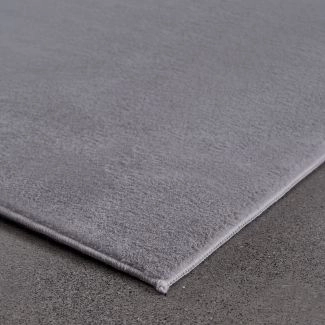 Kvadratisk Cat Sølv Vaskbart Pels-teppe