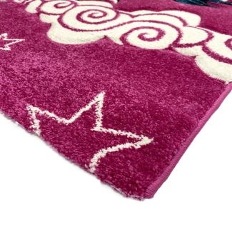 Moderne Teppe Diamond Unicorn Rosa