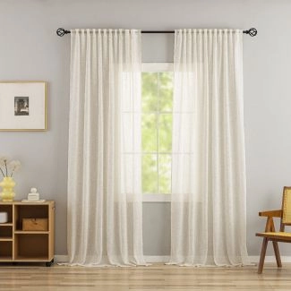 Linnegardin-look 2-pak Estelle Beige