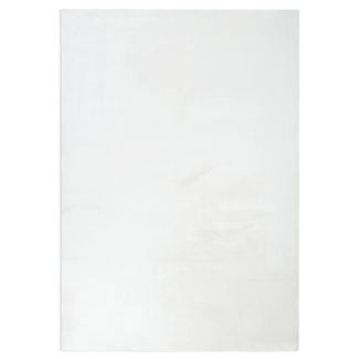 Myk Pels-look Teppe Glossy Offwhite