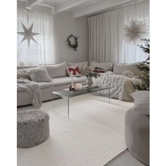 Ullteppe Heimdal Offwhite