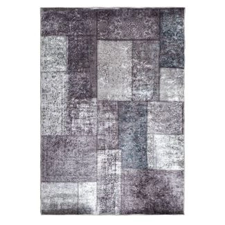 Patchwork Teppe Patch Grå
