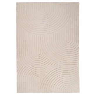 Vaskbart Pels-teppe Rabbit Bene Lys Beige