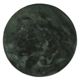 Rund Rabbit Eco Mørk Grønn Pels Teppe