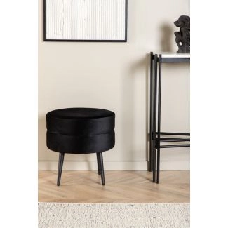 Puff Grellowfen Svart