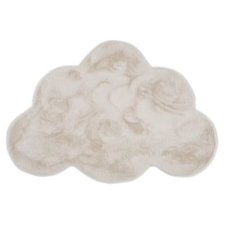 Barneteppe Myk PelslookMyk Pelslook Rabbit Cloud Lys Beige