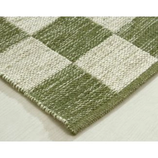 Løper Webster Grønn Ullteppe