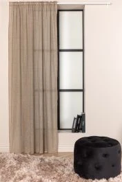 Linnegardin-look 2-pak Rosendimma Brun