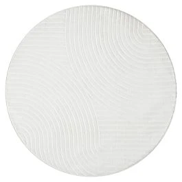 Rund Bella Spin Offwhite