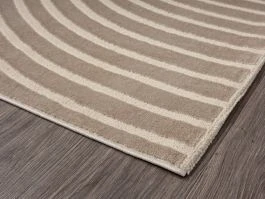 Kvadratisk Bella Zen Mørk Beige