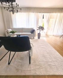Vaskbart Pels-teppe Cat Offwhite