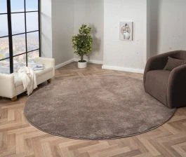 Rund Cloudy Taupe