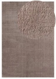 Vaskbar Blød Ryateppe Cloudy Taupe