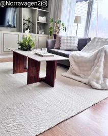 Ullteppe Elsa Offwhite