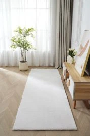 Løper Fluffy Offwhite