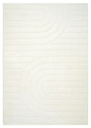 Vaskbar myk Ryateppe Fuzzy Lumo Offwhite
