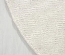 Rund Lunda Offwhite