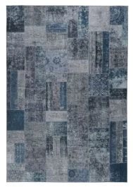 Patchwork Teppe Mario Sullo Grå