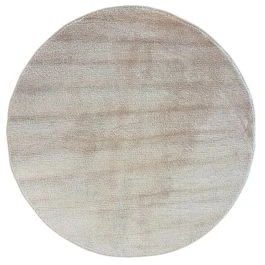 Rund Milli Beige