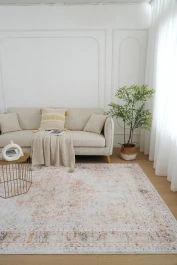 Vaskbar Wilton-Teppe Noel Heart Beige