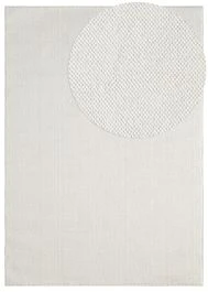 Uldteppe-look Nordic Offwhite