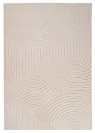Vaskbart Pels-teppe Rabbit Bene Lys Beige