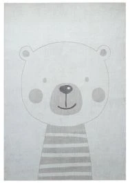 Børne Teppe Zappy Bear Krem