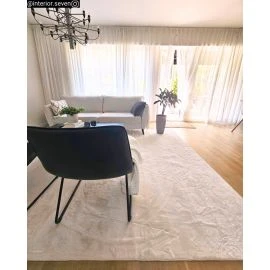 Vaskbart Pels-teppe Cat Offwhite
