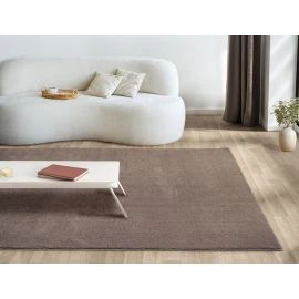 Vaskbar myk Ryateppe Cloudy Taupe