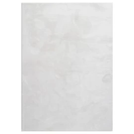 Vaskbar myk Ryateppe Fluffy Offwhite